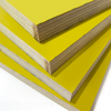 Building Plastic Formwork Plywood 18mm PVC Yellow Plastic Film Faced Plywood