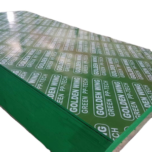 formwork 18mm best Film Faced Plywood Green Plastic PVC Formwork Plywood for Construction
