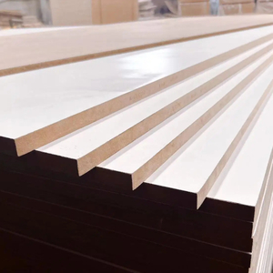 18mm Double-Sides Warm White Melamine Faced MDF for Furniture