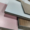 champagne brushed metal hpl sheet laminate outdoor hpl sheet