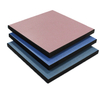 champagne brushed metal hpl sheet laminate outdoor hpl sheet