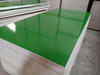 hot sale pvc building materials green plastic film faced plywood 18mm wood core plywood boards