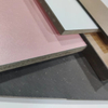 champagne brushed metal hpl sheet laminate outdoor hpl sheet